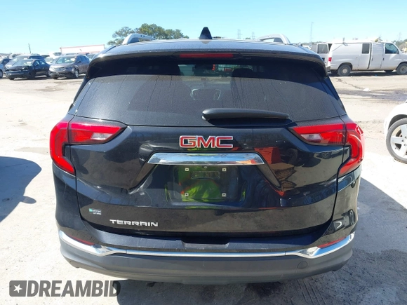 2020 GMC Terrain SLT with VIN 3GKALPEV9LL251989, listed as a IAAI auction lot 41681603 with 101,926 mi miles. Bid and sale history available at carsss.com. Image 16.