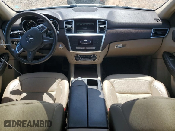 2015 Mercedes-Benz M 350 with VIN 4JGDA5JB6FA617820, listed as a Copart auction lot 57787965 with 135,285 mi miles and Salvage title. Bid and sale history available at DreamBid. Image 8.