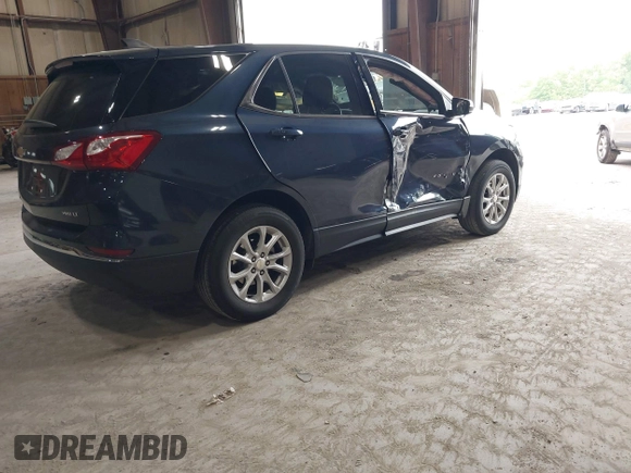2018 Chevrolet Equinox LT z VIN 3GNAXSEV7JL367487, wystawiony jako IAAI lot #42228399 z przebiegiem 33 710 mil mil oraz . Historia ofert i sprzedaży dostępna na DreamBid. Obrazek 4.