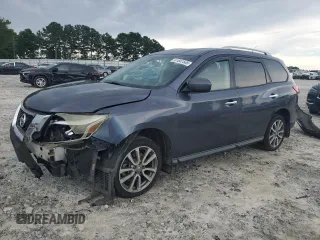 2014 Nissan Pathfinder Platinum with VIN 5N1AR2MN4EC685696, listed as a Copart auction lot 61607505 with 244,829 mi miles and Salvage title. Bid and sale history available at DreamBid. Image 1.