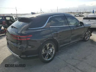 2024 Genesis GV70 Advanced with VIN 5NMMCET1XRH001681, listed as a Copart auction lot 54874865 with 15,991 mi miles and Salvage title. Bid and sale history available at DreamBid. Image 3.