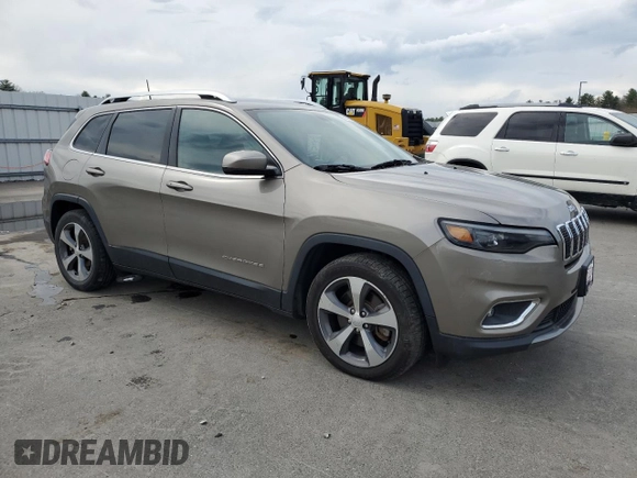 2019 Jeep Cherokee Limited z VIN 1C4PJLDB5KD448173, wystawiony jako Copart lot #56250805 z przebiegiem 97 567 mil mil oraz Szkoda całkowita • Salvage title. Historia ofert i sprzedaży dostępna na DreamBid. Obrazek 4.