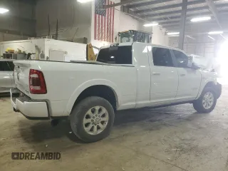 2021 Ram 3500 Laramie with VIN 3C63R3ML4MG619802, listed as a Copart auction lot 59257944 with 0 mi miles and Salvage Title. Bid and sale history available at carsss.com. Image 3.