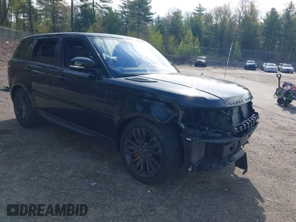 2017 Land Rover Range Rover Sport with VIN SALWR2FE6HA171221, listed as a IAAI auction lot 42181752 with 33,317 mi miles and . Bid and sale history available at DreamBid. Image 1.