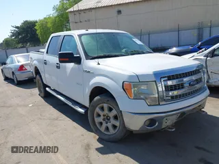 2014 Ford F-150 XL with VIN 1FTFW1ET7EKE56672, listed as a IAAI auction lot 41851879 with 1 mi miles. Bid and sale history available at carsss.com. Image 1.