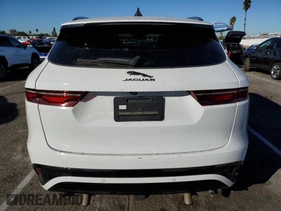 2024 Jaguar F-Pace R-Dynamic S with VIN SADCT2EX6RA736099, listed as a Copart auction lot 77834374 with 12,323 mi miles and Salvage title. Bid and sale history available at DreamBid. Image 6.
