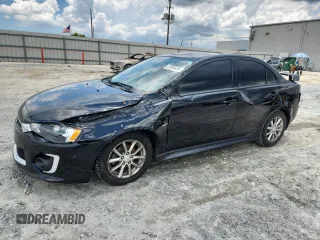 2016 Mitsubishi Lancer ES with VIN JA32U2FU6GU011816, listed as a Copart auction lot 62996485 with 50,009 mi miles and Salvage title. Bid and sale history available at DreamBid. Image 1.
