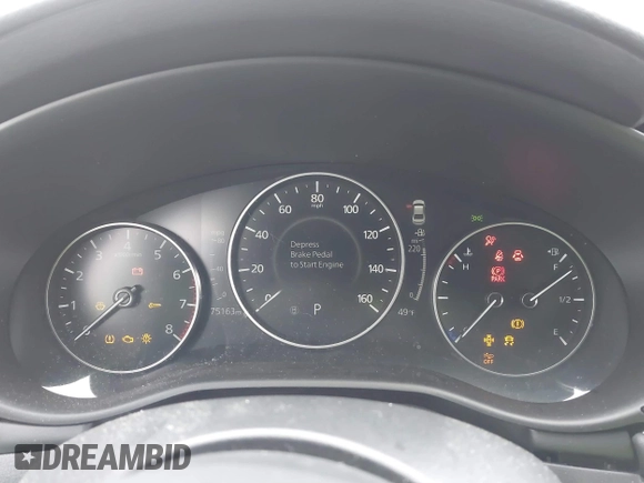 2021 Mazda 3 2.5 Turbo with VIN JM1BPBAY6M1318449, listed as a IAAI auction lot 41408726 with 75,163 mi miles and . Bid and sale history available at DreamBid. Image 7.