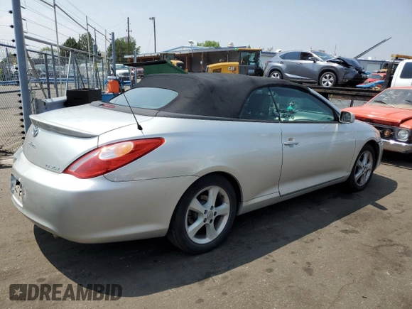2004 Toyota Solara SE with VIN 4T1FA38P04U028854, listed as a Copart auction lot 64912684 with 257,189 mi miles and Salvage Title. Bid and sale history available at carsss.com. Image 3.