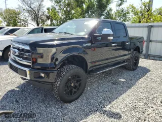 2017 Ford F-150 XL with VIN 1FTEW1EF0HFA18031, listed as a Copart auction lot 51088865 with 183,555 mi miles and Salvage Title. Bid and sale history available at carsss.com. Image 1.
