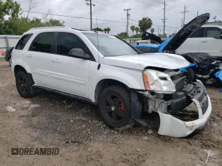 2005 Chevrolet Equinox LT with VIN 2CNDL63F856203160, listed as a Copart auction lot 62711814 with 0 mi miles and Non Repairable. Bid and sale history available at carsss.com. Image 4.