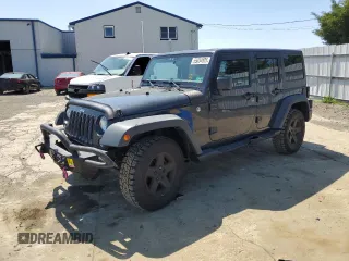 2016 Jeep Wrangler Unlimited Sport с VIN 1C4BJWDG9GL229477, выставлен на аукционе Copart как лот 55034825 с пробегом 121 783 миль миль и Списание • Salvage title. История ставок и продаж доступна на DreamBid. Изображение 1.