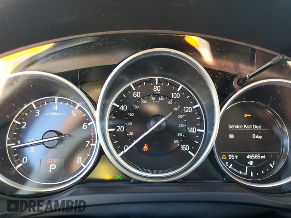 2023 Mazda CX-5 S Select with VIN JM3KFBBM6P0213779, listed as a Copart auction lot 46155925 with 46,585 mi miles and Non Repairable. Bid and sale history available at DreamBid. Image 9.