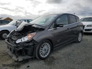 2016 Ford C-Max Energi SEL with VIN 1FADP5CU7GL103391, listed as a Copart auction lot 50105363 with 81,406 mi miles. Bid and sale history available at carsss.com. Image 1.