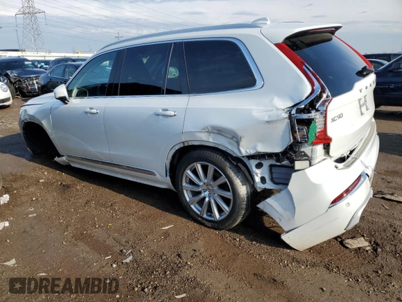 2016 Volvo XC90 T6 Inscription with VIN YV4A22PL6G1063423, listed as a Copart auction lot 50012565 with 81,122 mi miles and Salvage Title. Bid and sale history available at carsss.com. Image 2.