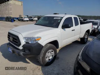 2023 Toyota Tacoma SR with VIN 3TYRX5GN4PT080125, listed as a Copart auction lot 60489544 with 17,704 mi miles and Salvage title. Bid and sale history available at DreamBid. Image 1.