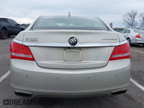2014 Buick LaCrosse Leather with VIN 1G4GB5G39EF291832, listed as a IAAI auction lot 42023142 with 80,848 mi miles and . Bid and sale history available at DreamBid. Image 16.