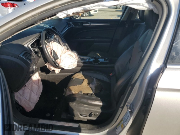 2014 Ford Fusion Titanium with VIN 3FA6P0K90ER228580, listed as a Copart auction lot 49986585 with Not Provided miles and Salvage Title. Bid and sale history available at DreamBid. Image 7.