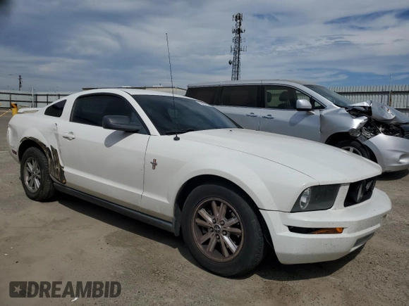 2006 Ford Mustang Standard with VIN 1ZVFT80N065256711, listed as a Copart auction lot 52821255 with 206,912 mi miles and Salvage Title. Bid and sale history available at carsss.com. Image 4.
