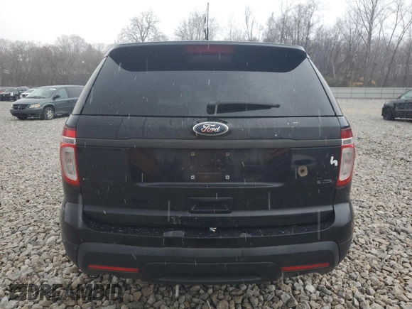 2014 Ford Utility Police Interceptor with VIN 1FM5K8ARXEGA70806, listed as a Copart auction lot 81811304 with 137,051 mi miles and Clean Title. Bid and sale history available at carsss.com. Image 6.