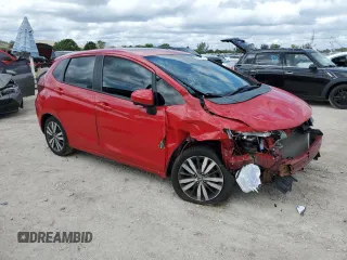 2015 Honda Fit EX-L with VIN 3HGGK5H84FM776638, listed as a Copart auction lot 52191505 with 74,418 mi miles and Salvage Title. Bid and sale history available at carsss.com. Image 4.