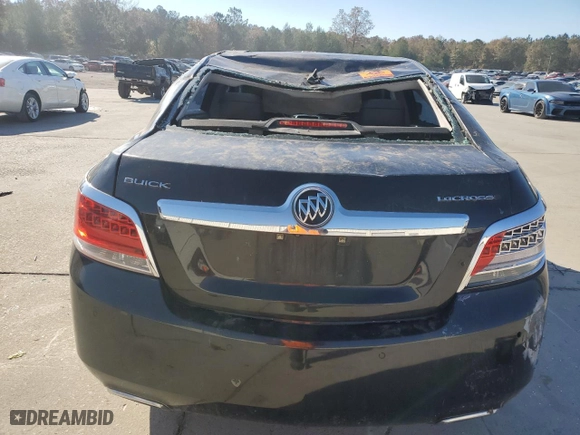 2012 Buick LaCrosse Premium 3 with VIN 1G4GH5E37CF201706, listed as a Copart auction lot 82380344 with 153,935 mi miles and Salvage Title. Bid and sale history available at carsss.com. Image 6.