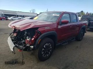 2023 Nissan Frontier SV z VIN 1N6ED1EK6PN638144, wystawiony jako Copart lot #76092204 z przebiegiem 6 523 mil mil oraz Szkoda całkowita • Salvage title. Historia ofert i sprzedaży dostępna na DreamBid. Obrazek 1.