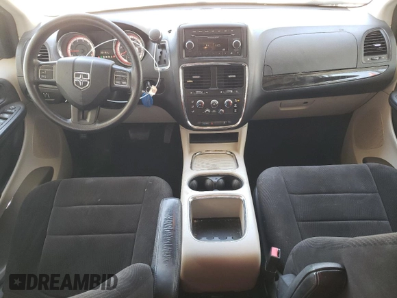 2013 Dodge Grand Caravan SXT with VIN 2C4RDGCG5DR554126, listed as a Copart auction lot 52160805 with 201,161 mi miles and Salvage Title. Bid and sale history available at DreamBid. Image 8.