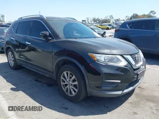 2019 Nissan Rogue SV with VIN KNMAT2MT8KP506083, listed as a IAAI auction lot 41965304 with 99,872 mi miles. Bid and sale history available at carsss.com. Image 1.