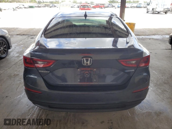 2022 Honda Insight EX z VIN 19XZE4F50NE016460, wystawiony jako Copart lot #54171025 z przebiegiem 18 375 mil mil oraz Szkoda całkowita • Salvage title. Historia ofert i sprzedaży dostępna na DreamBid. Obrazek 6.