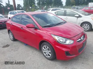 2012 Hyundai Accent GLS with VIN KMHCT4AE5CU086534, listed as a IAAI auction lot 42738817 with 138,653 mi miles and . Bid and sale history available at DreamBid. Image 1.