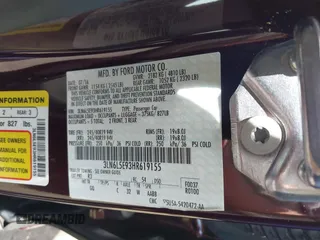 2017 Lincoln MKZ Reserve with VIN 3LN6L5E93HR619155, listed as a IAAI auction lot 42588411 with 60,140 mi miles and . Bid and sale history available at DreamBid. Image 9.