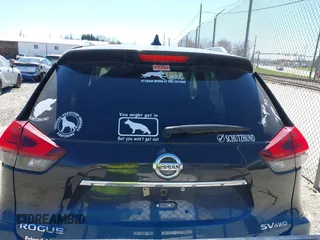 2017 Nissan Rogue SL with VIN 5N1AT2MV8HC849781, listed as a IAAI auction lot 41810225 with 75,066 mi miles. Bid and sale history available at carsss.com. Image 16.
