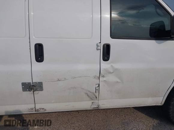 2012 Chevrolet Express Cargo with VIN 1GCWGFFA8C1106882, listed as a IAAI auction lot 42284350 with 227,443 mi miles and . Bid and sale history available at DreamBid. Image 6.