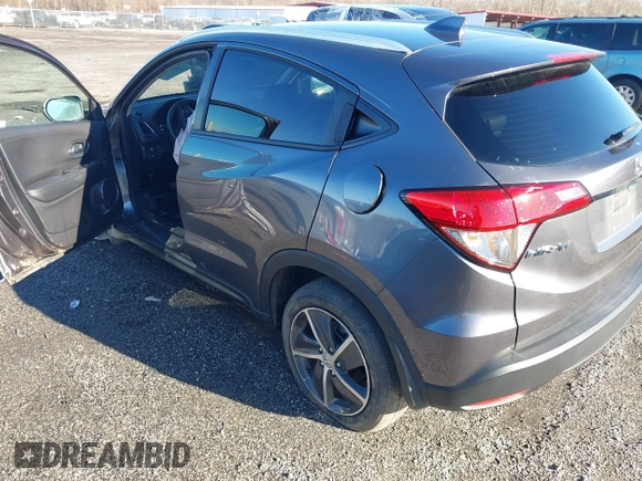 2022 Honda HR-V EX-L with VIN 3CZRU6H7XNM742713, listed as a IAAI auction lot 41202171 with 61,280 mi miles. Bid and sale history available at carsss.com. Image 3.