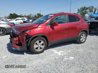 2020 Chevrolet Trax LT with VIN 3GNCJLSB9LL254802, listed as a Copart auction lot 52716865 with 59,831 mi miles and Salvage Title. Bid and sale history available at carsss.com. Image 1.