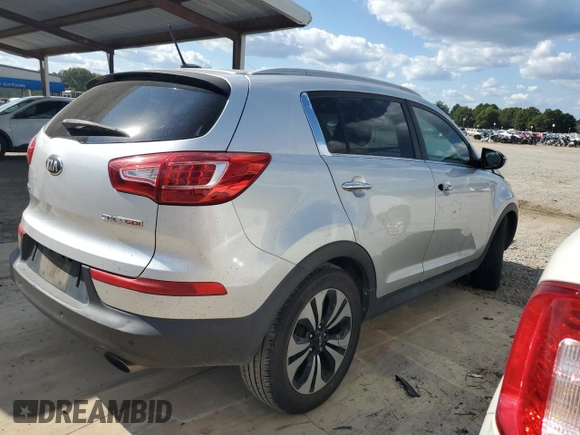 2013 Kia Sportage SX with VIN KNDPCCA65D7382680, listed as a Copart auction lot 74024164 with 150,085 mi miles and Clean Title. Bid and sale history available at carsss.com. Image 3.