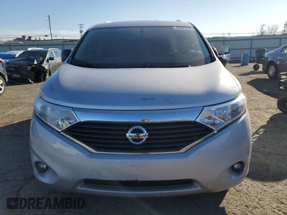 2012 Nissan Quest SL with VIN JN8AE2KP0C9045066, listed as a Copart auction lot 48028025 with 140,014 mi miles and Salvage Title. Bid and sale history available at carsss.com. Image 5.