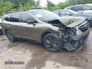 2020 Subaru Outback Onyx XT with VIN 4S4BTGKD0L3185125, listed as a IAAI auction lot 42487489 with 90,454 mi miles and . Bid and sale history available at DreamBid. Image 1.