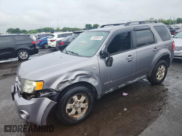 2008 Ford Escape Limited with VIN 1FMCU94138KA96260, listed as a Copart auction lot 64089815 with 213,053 mi miles and Salvage title. Bid and sale history available at DreamBid. Image 1.