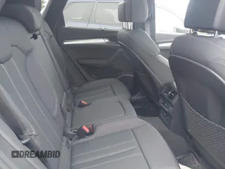 2025 Audi Q5 S line Premium Plus with VIN WA1EAAFY7S2024867, listed as a IAAI auction lot 41298225 with 316 mi miles and . Bid and sale history available at DreamBid. Image 8.