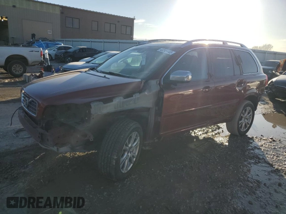 2013 Volvo XC90 Premier Plus with VIN YV4952CZ3D1634611, listed as a Copart auction lot 43249445 with 115,632 mi miles and Salvage Title. Bid and sale history available at DreamBid. Image 1.