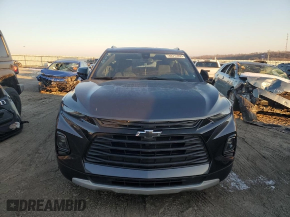2021 Chevrolet Blazer LT with VIN 3GNKBCR4XMS554338, listed as a Copart auction lot 88315905 with 46,788 mi miles and Salvage title. Bid and sale history available at DreamBid. Image 5.