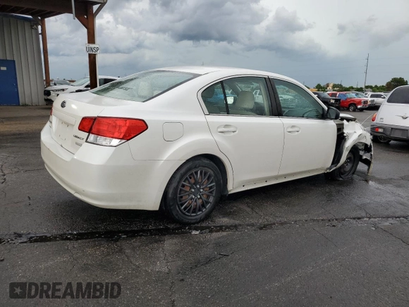 2012 Subaru Legacy 2.5i with VIN 4S3BMBA63C3009256, listed as a Copart auction lot 61028795 with 208,065 mi miles and Non repairable. Bid and sale history available at DreamBid. Image 3.