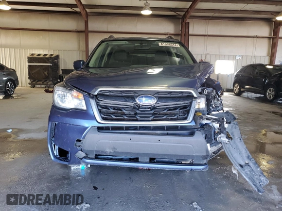 2018 Subaru Forester Premium with VIN JF2SJGEC8JH556577, listed as a Copart auction lot 81098514 with 82,777 mi miles and Salvage Title. Bid and sale history available at carsss.com. Image 5.