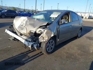 2005 Toyota Prius with VIN JTDKB20U753051597, listed as a IAAI auction lot 41792556 with 1 mi miles. Bid and sale history available at carsss.com. Image 2.