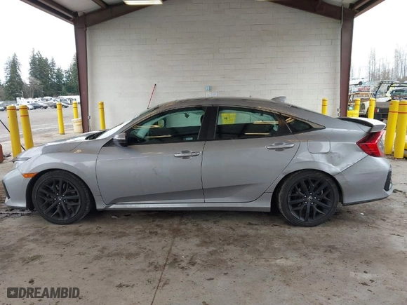 2020 Honda Civic Si Sedan with VIN 2HGFC1E56LH700697, listed as a IAAI auction lot 41616193 with 42,916 mi miles. Bid and sale history available at carsss.com. Image 14.