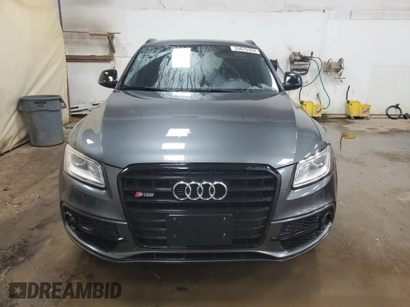 2017 Audi SQ5 Prestige with VIN WA1VCAFP4HA040430, listed as a Copart auction lot 55675354 with 153,393 mi miles and Clean title. Bid and sale history available at DreamBid. Image 5.