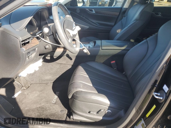 2021 Genesis G80 2.5T z VIN KMTGB4SC3MU045523, wystawiony jako Copart lot #76664754 z przebiegiem 41 514 mil mil oraz Szkoda całkowita • Salvage title. Historia ofert i sprzedaży dostępna na DreamBid. Obrazek 7.