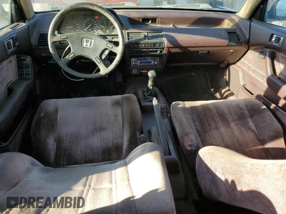 1988 Honda Accord with VIN JHMCA5539JC062134, listed as a Copart auction lot 74330064 with 168,176 mi miles and Salvage title. Bid and sale history available at DreamBid. Image 8.